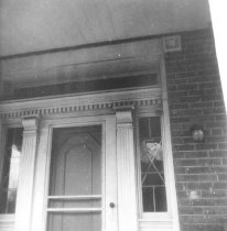 Cather house - doorway detail